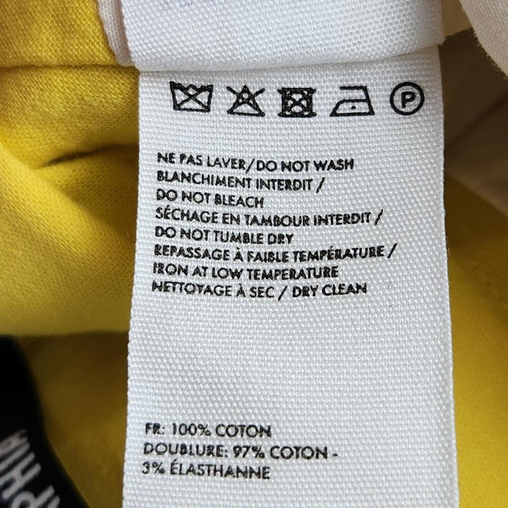 Jacquemus Dress Womens 38 US6 Yellow Le Raphia La Robe Saudade Mini Bodycon - Picture 12 of 12